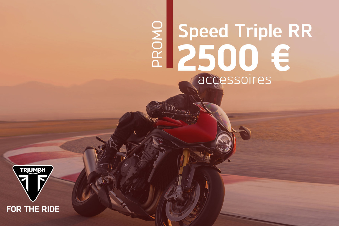 Promotion Speed Triple 1200 RR